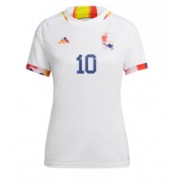 Belgia Eden Hazard #10 Bortedrakt Dame VM 2022 Kortermet